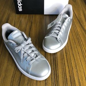 adidas advantage silver